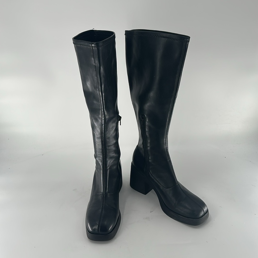 Women’s Black Riding Boots - Picture 4 of 8